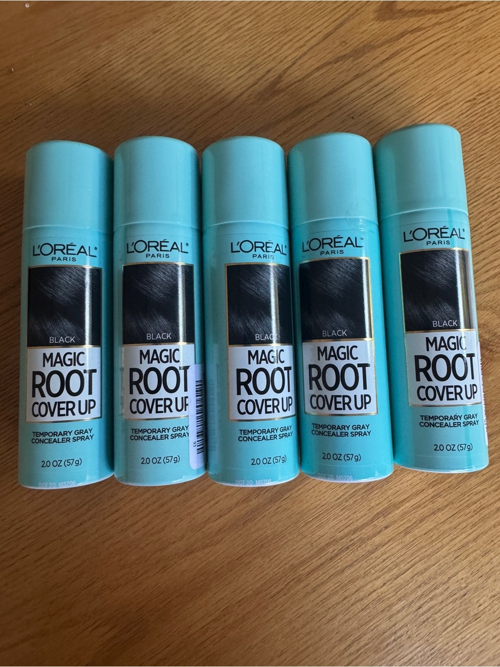 L'Oréal Magic Root Spray - Black - Set of 5